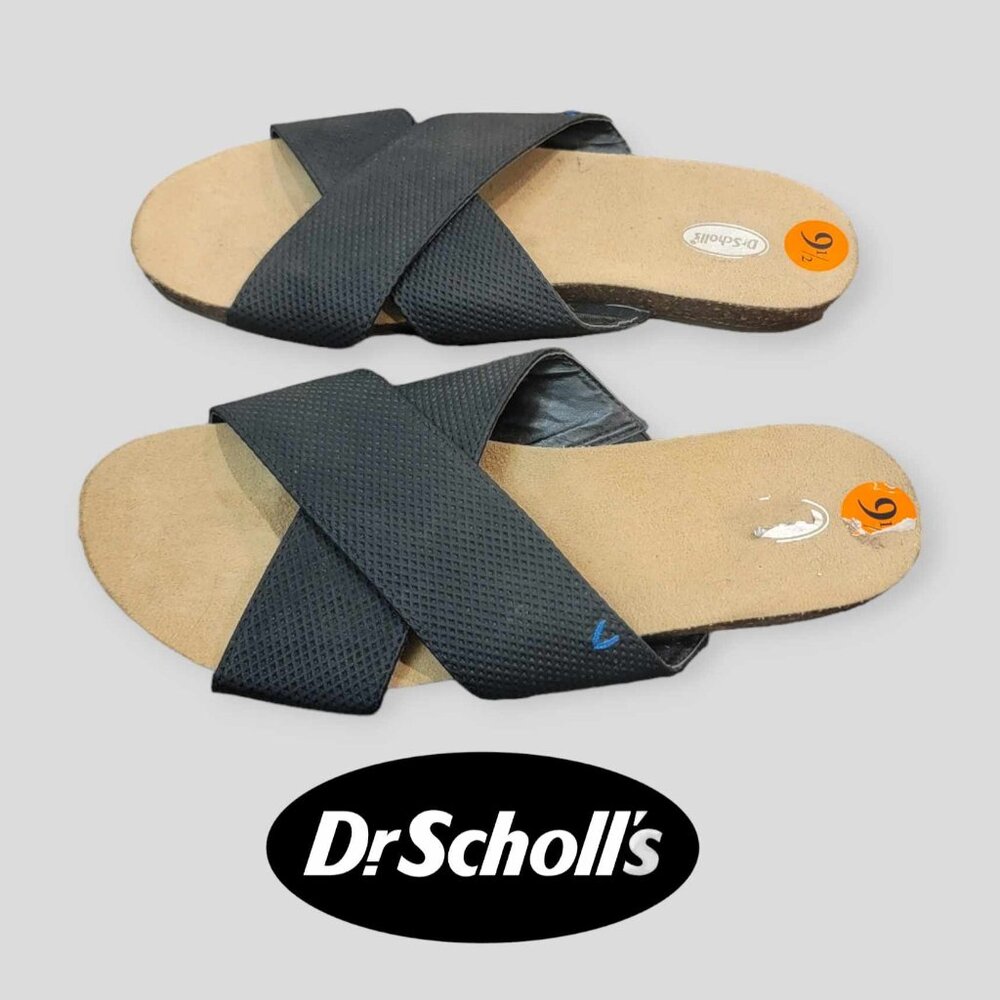 Dr. Scholl's  Strappy OpenToe Sandals  Comfort  Slide Summer Shoes Womens  9.5 M